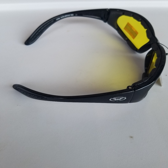 Motorcyle Glasses yellow free Foreign currency with purchase while supplies last - Picture 10 of 16